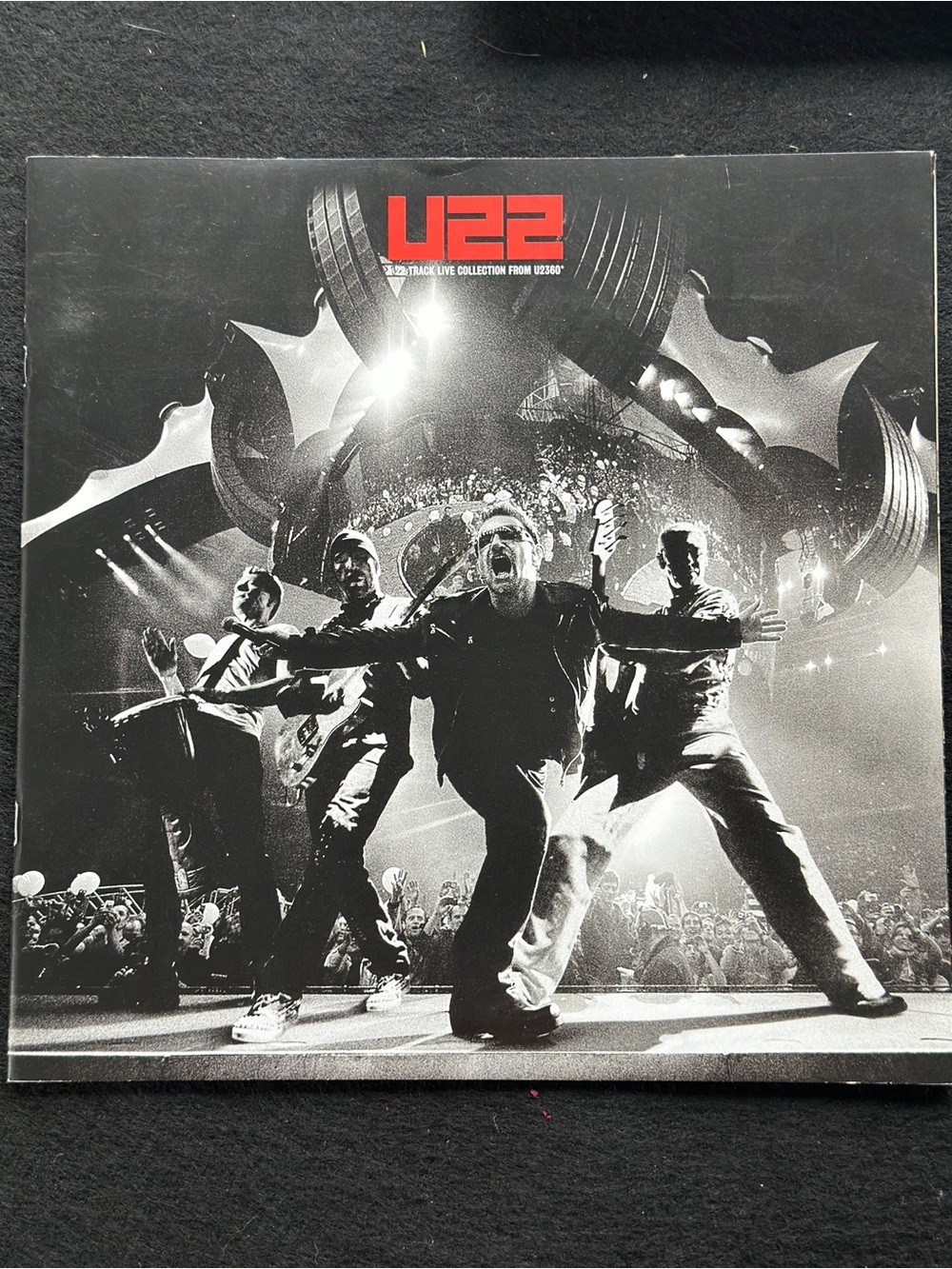 U2 Black & White Live Concert CDs - U22 Collection